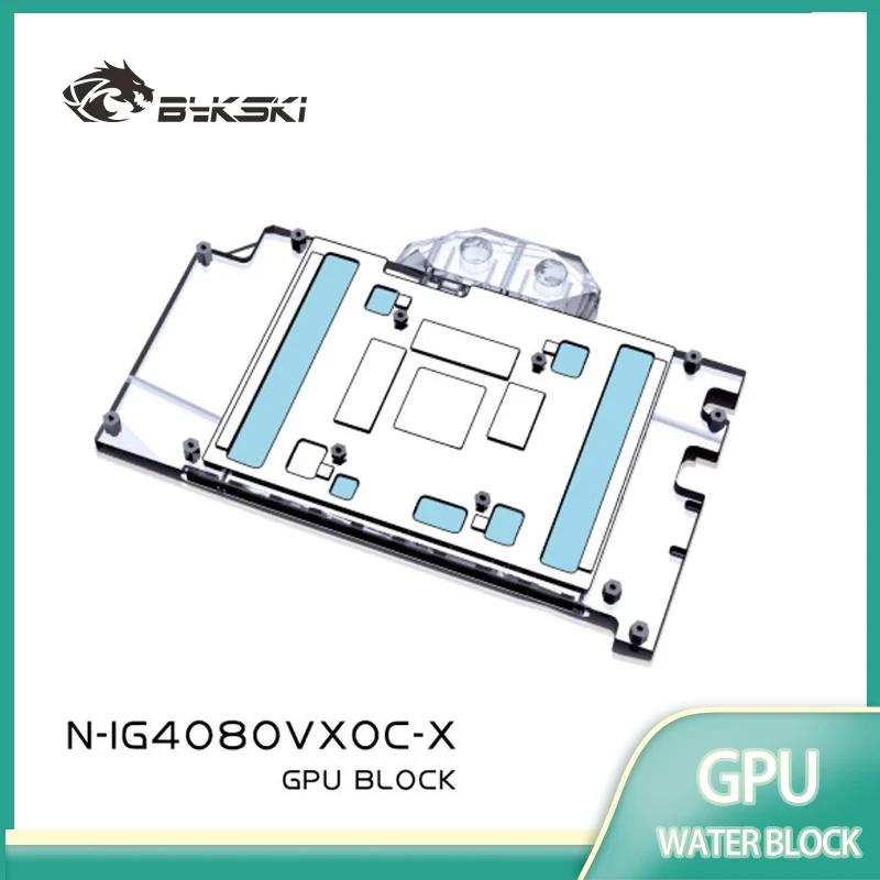 Rtx 4080 Water Cooling Block - Blok chłodzenia GPU Bykski do karty
