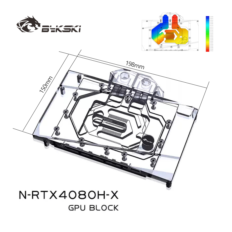 Bykski GPU Water Block dla kar – Rtx 4080 Water Cooling Block recenzja i cena