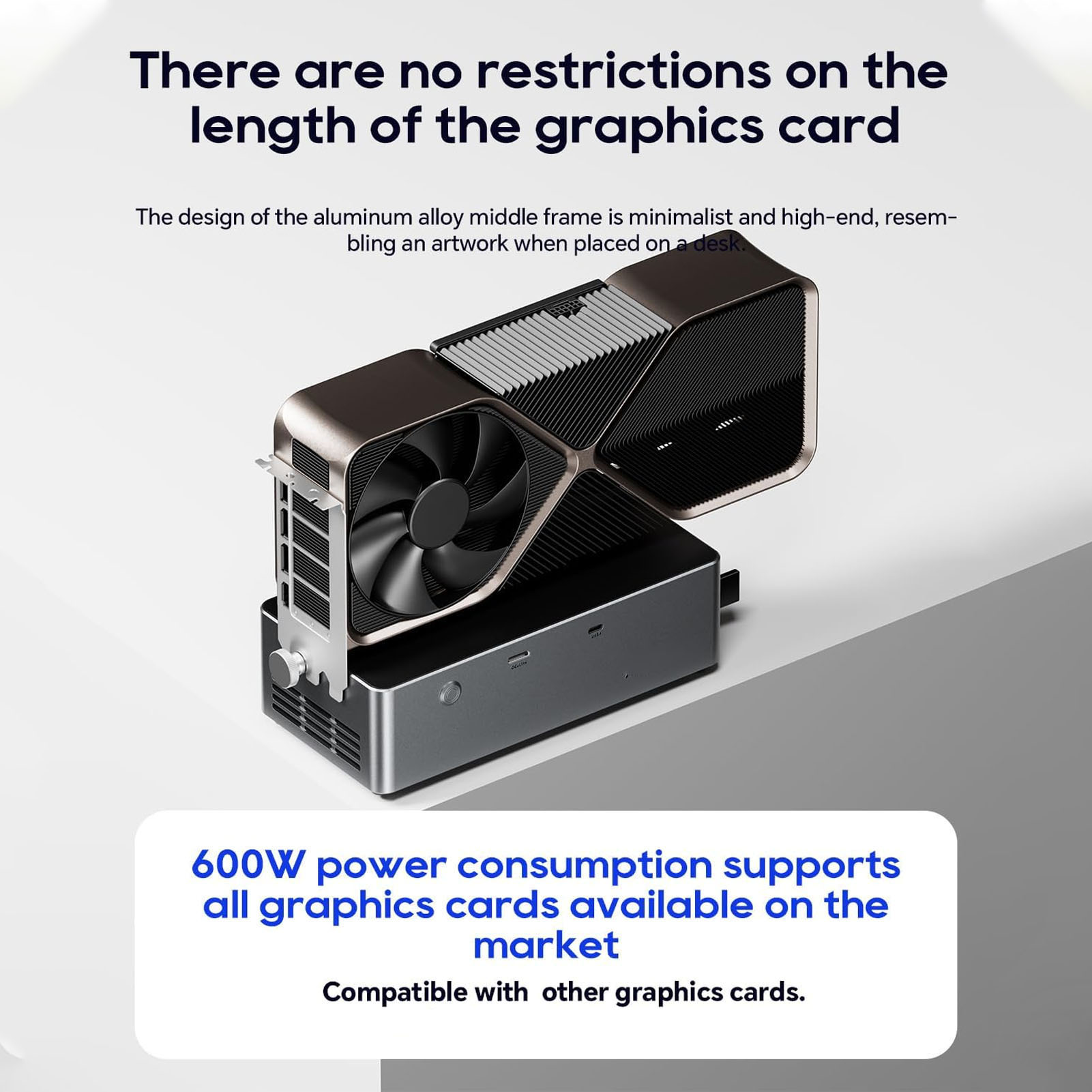 Stacja dokująca EGPU z zasilac – Oculink Gpu Dock Station recenzja i cena