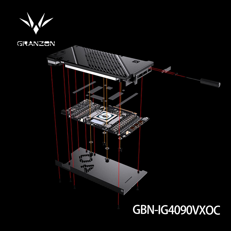 Blok wodny Granzon do kolorowe – Rtx 4090 Water Block Full Cover recenzja i cena