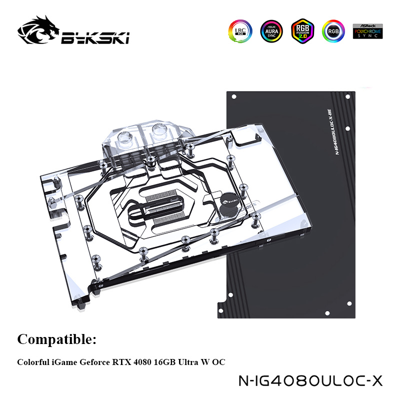 Chłodzenie wodne Bykski do kar – Rtx 4080 Water Cooling Block recenzja i cena
