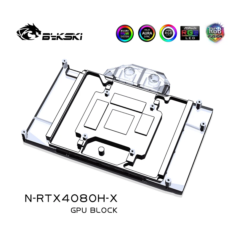 Bykski N-RTX4080H-X Blok GPU d – Rtx 4080 Water Cooling Block recenzja i cena