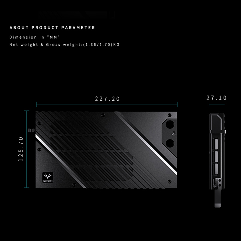 Blok chłodzenia GPU Granzon GB – Rtx 4080 Water Cooling Block recenzja i cena