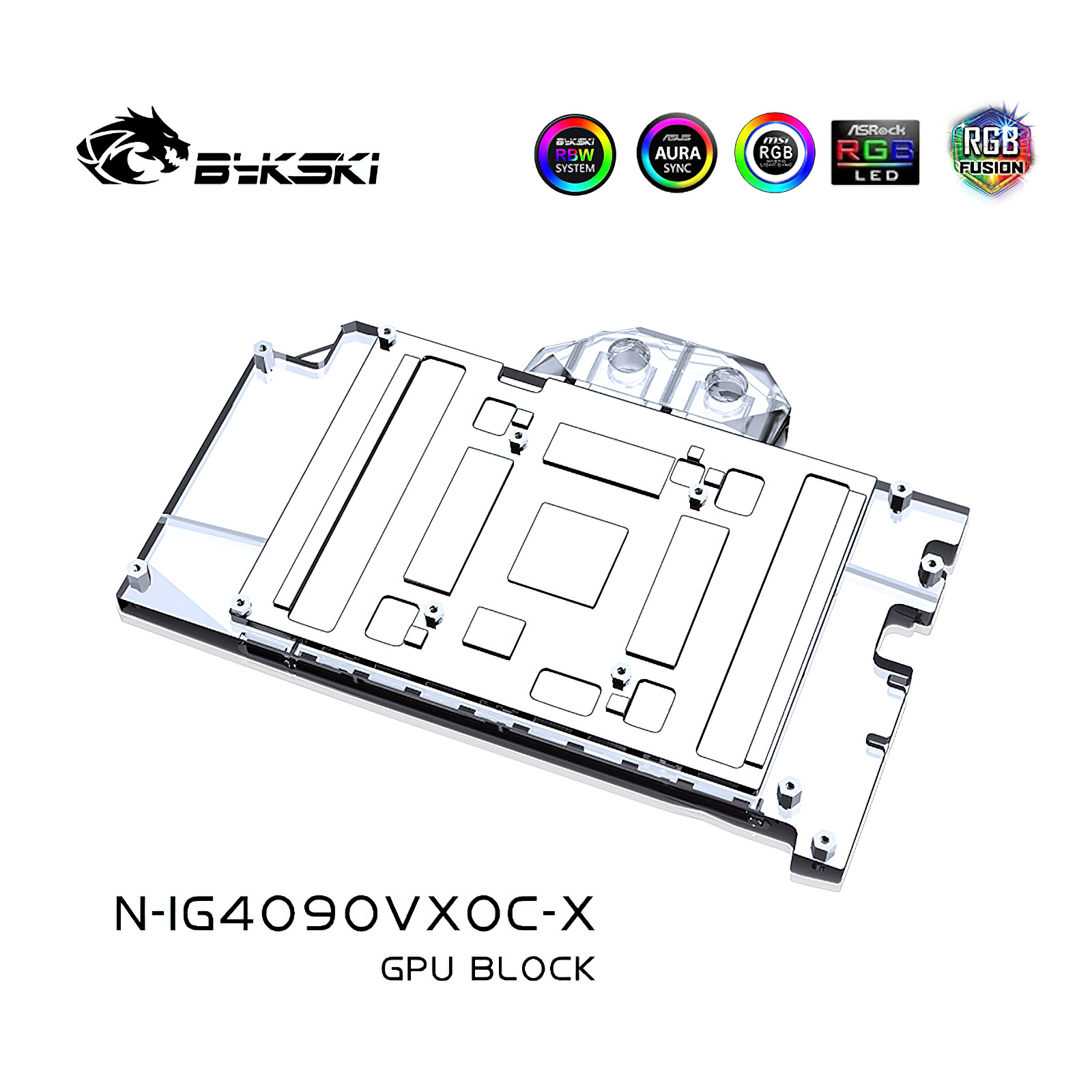 Bykski – blok chłodzący do kar – Rtx 4090 Water Block Full Cover recenzja i cena